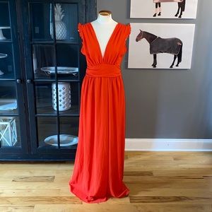 Vici ethereal red maxi dress 💃🏼